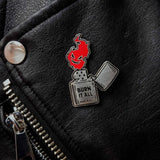 Burn It All Hard Enamel Pin Lapel Pins Badge daiiibabyyy