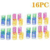 4/8/16/20pcs Kitten Cat Toys Wide Durable Heavy Gauge Cat Spring Toy Colorful Springs Cat Pet Toy Coil Spiral Springs Pet Intera daiiibabyyy