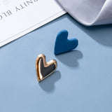 BLINLA 2021 New Korean Blue Geometric Acrylic Earrings for Women Fashion Bohemian Round Drop Earrings Party Brincos Jewelry Giuy daiiibabyyy