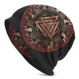 Bonnet Hats Vikings Ragnar Lothbrok Men Women's Knitting Hat Tree Of With Triquetra Winter Warm Cap Street Skullies Beanies Caps daiiibabyyy