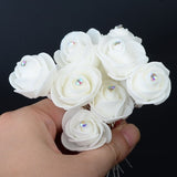 6Pcs Boho Summer Sunflower Daisy Hairpin Cuff Clip Headband Hair Pin Accessories Women's wedding Jewelry Bijoux daiiibabyyy