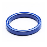 3mm Blue Pink  Black White Thin Ceramic Rings For Women Jewelry Minimalist Simple Smooth Shiny Size 6 7 8 9 No Fade daiiibabyyy