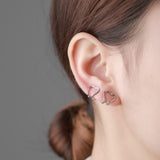 5pcs Fashion Gold Star Leaves Non-Piercing Ear Clip Earrings For Women Simple Fake Cartilage Ear Cuff Jewelry Clip Accessories daiiibabyyy
