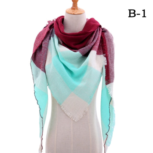 Ruicestai 2023 Thick Shawl New Wraps Luxury Print Cashmere Scarf Women Female Winter Warm Bufanda Pashmina