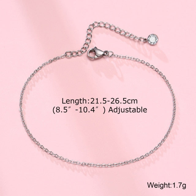 Anklet For Men,Men's Anklet With Cross Charm,Double Chain,Gift For Boyfriend,Man's Ankles Bracelet,Christian Catholic Jewelry daiiibabyyy