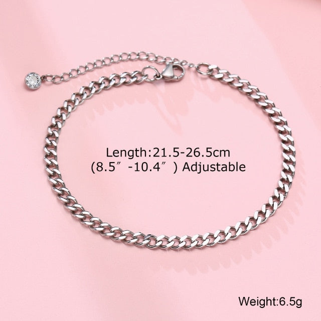 Anklet For Men,Men's Anklet With Cross Charm,Double Chain,Gift For Boyfriend,Man's Ankles Bracelet,Christian Catholic Jewelry daiiibabyyy