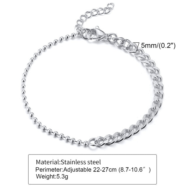 Anklet For Men,Men's Anklet With Cross Charm,Double Chain,Gift For Boyfriend,Man's Ankles Bracelet,Christian Catholic Jewelry daiiibabyyy