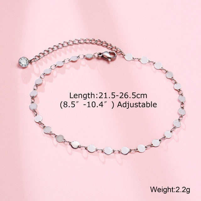 Anklet For Men,Men's Anklet With Cross Charm,Double Chain,Gift For Boyfriend,Man's Ankles Bracelet,Christian Catholic Jewelry daiiibabyyy