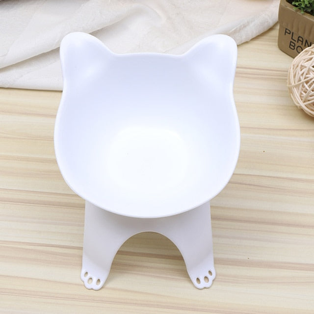 Cat Bowl Pet Dog Cat Slow Feed Anti-Choking  Protect Spine Water Food Bowl Protection Care Bowl Durable Multifunctional Bowl daiiibabyyy