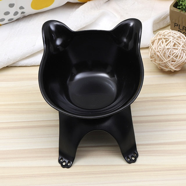 Cat Bowl Pet Dog Cat Slow Feed Anti-Choking  Protect Spine Water Food Bowl Protection Care Bowl Durable Multifunctional Bowl daiiibabyyy