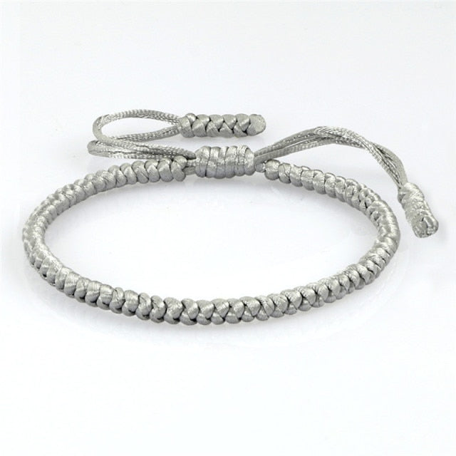 Black Red White Woven Thread Rope Lucky Bracelet Women Men Charms Bracelets Jewelry For Lovers' Best Gift Friendship Bangles daiiibabyyy