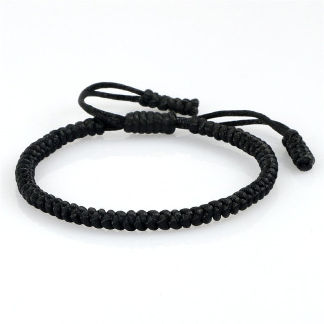 Black Red White Woven Thread Rope Lucky Bracelet Women Men Charms Bracelets Jewelry For Lovers' Best Gift Friendship Bangles daiiibabyyy