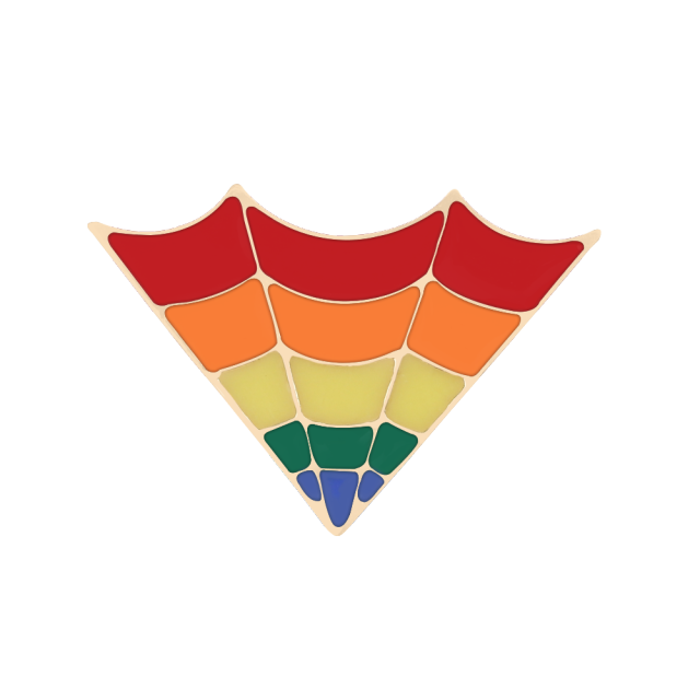 9 Style LGBT Design Rainbow Creative Heart Yeh Finger Pin Brooch Metal Pins Badge Denim Enamel Lapel Jewelry Gift women unsix daiiibabyyy