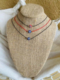 Beaded Chokers,Danity Choker, Trendy Jewelry, Beach Vibe, Choker, Bohemian Jewelry, Evil Eye Protection, daiiibabyyy
