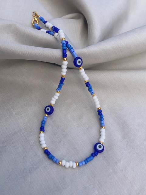 Beaded Chokers,Danity Choker, Trendy Jewelry, Beach Vibe, Choker, Bohemian Jewelry, Evil Eye Protection, daiiibabyyy
