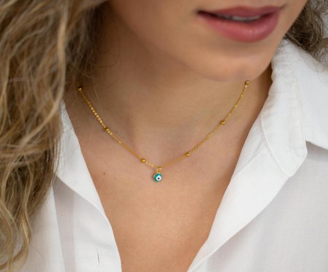Beaded Chokers,Danity Choker, Trendy Jewelry, Beach Vibe, Choker, Bohemian Jewelry, Evil Eye Protection, daiiibabyyy