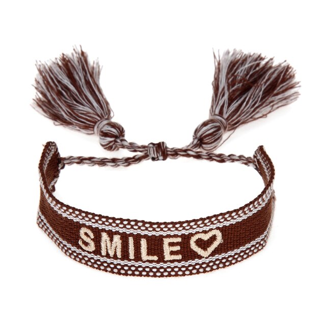 Boho Tassel Friendship Bracelet for Women Men Handmade Knotted Rope Adjustable Anklet Lucky Jewelry Forever Friendship Witness daiiibabyyy