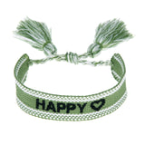 Boho Tassel Friendship Bracelet for Women Men Handmade Knotted Rope Adjustable Anklet Lucky Jewelry Forever Friendship Witness daiiibabyyy