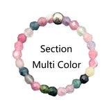 Bohemian Handmade Natural Stone Freshwater Pearl Rings Women with Stainless Steel Bead Stretch Rope Wedding Ring Adjustable daiiibabyyy