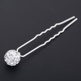 20pc Wedding Bridal Pearl Rose Flower Hair Pins Clips Crystal Rhinestone Hairpins Bridesmaid Hair Accessories daiiibabyyy