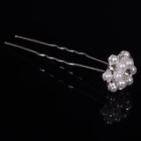 20pc Wedding Bridal Pearl Rose Flower Hair Pins Clips Crystal Rhinestone Hairpins Bridesmaid Hair Accessories daiiibabyyy