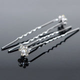 20pc Wedding Bridal Pearl Rose Flower Hair Pins Clips Crystal Rhinestone Hairpins Bridesmaid Hair Accessories daiiibabyyy
