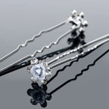 20pc Wedding Bridal Pearl Rose Flower Hair Pins Clips Crystal Rhinestone Hairpins Bridesmaid Hair Accessories daiiibabyyy