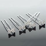 20pc Wedding Bridal Pearl Rose Flower Hair Pins Clips Crystal Rhinestone Hairpins Bridesmaid Hair Accessories daiiibabyyy