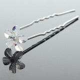 20pc Wedding Bridal Pearl Rose Flower Hair Pins Clips Crystal Rhinestone Hairpins Bridesmaid Hair Accessories daiiibabyyy