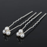 20pc Wedding Bridal Pearl Rose Flower Hair Pins Clips Crystal Rhinestone Hairpins Bridesmaid Hair Accessories daiiibabyyy