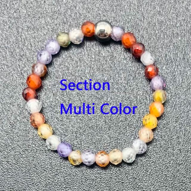 Bohemian Handmade Natural Stone Rings Women with Stainless Steel Bead Multi Color Stretch Rope Party Gifts Ring Adjustable daiiibabyyy