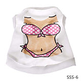 Cartoon Dog Clothes Plaid Shirts Clothing for Dogs Small Super Pet Outfits Cute Spring Summer Bowknot Print Boy Ropa Para Perro daiiibabyyy