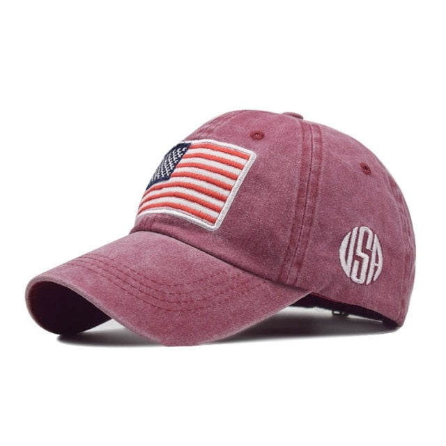 Baseball Cap Men Tactical Army Cotton Military Dad Hat USA American Flag US Unisex Hip Hop Hat Sport Caps  Hats daiiibabyyy