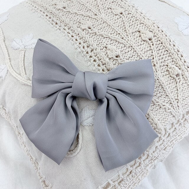Big Bows Barrette Headband Fabric Elastic Hair Bands Women Girls Hair Accessories Fashion Korean Hair Clip Accessories daiiibabyyy