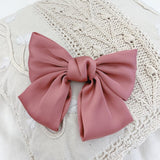 Big Bows Barrette Headband Fabric Elastic Hair Bands Women Girls Hair Accessories Fashion Korean Hair Clip Accessories daiiibabyyy