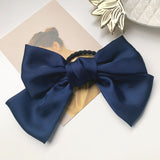 Big Bows Barrette Headband Fabric Elastic Hair Bands Women Girls Hair Accessories Fashion Korean Hair Clip Accessories daiiibabyyy