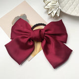Big Bows Barrette Headband Fabric Elastic Hair Bands Women Girls Hair Accessories Fashion Korean Hair Clip Accessories daiiibabyyy