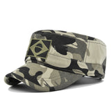 Army Camouflage Male Baseball Cap Men Embroidered Brazil Flag  Caps Outdoor Sports Tactical Dad Hat Casual Hunting Hats daiiibabyyy