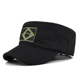 Army Camouflage Male Baseball Cap Men Embroidered Brazil Flag  Caps Outdoor Sports Tactical Dad Hat Casual Hunting Hats daiiibabyyy