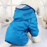 Brand Hooded Pet Dog Raincoats Waterproof Clothes For Small Dogs Chihuahua Yorkie Dog Raincoat Poncho Puppy Rain Jacket XS-XXL daiiibabyyy