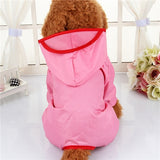 Brand Hooded Pet Dog Raincoats Waterproof Clothes For Small Dogs Chihuahua Yorkie Dog Raincoat Poncho Puppy Rain Jacket XS-XXL daiiibabyyy