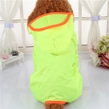 Brand Hooded Pet Dog Raincoats Waterproof Clothes For Small Dogs Chihuahua Yorkie Dog Raincoat Poncho Puppy Rain Jacket XS-XXL daiiibabyyy