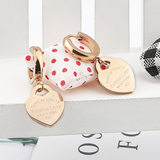 New Style Stainless Steel Fashion Jewelry Heart-Shaped Pendant Earrings Love Earrings For Women's Party Wedding Gifts