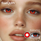 Daiiibabyyy    Bloody Halloween Contacts 1 Yearly Lenses