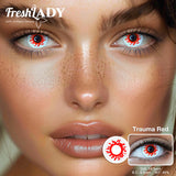 Daiiibabyyy    Bloody Halloween Contacts 1 Yearly Lenses