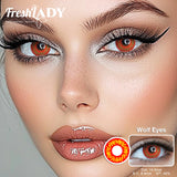 Daiiibabyyy    Bloody Halloween Contacts 1 Yearly Lenses
