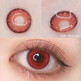 Daiiibabyyy  1 Pair Color Contact Lenses for Eyes Natural Brown Lenses Beauty Fashion Red lense Blue Lenses Green Eye Contact