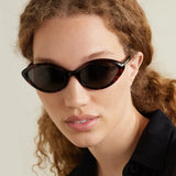 Daiiibabyyy  Fashion Vintage Cat Eye Sunglasses Luxury Brand Designer Shades Leopard Frame Sun Glasses Women Eyewear UV400