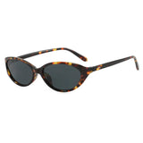 Daiiibabyyy  Fashion Vintage Cat Eye Sunglasses Luxury Brand Designer Shades Leopard Frame Sun Glasses Women Eyewear UV400