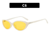 Daiiibabyyy  Fashion Vintage Cat Eye Sunglasses Luxury Brand Designer Shades Leopard Frame Sun Glasses Women Eyewear UV400